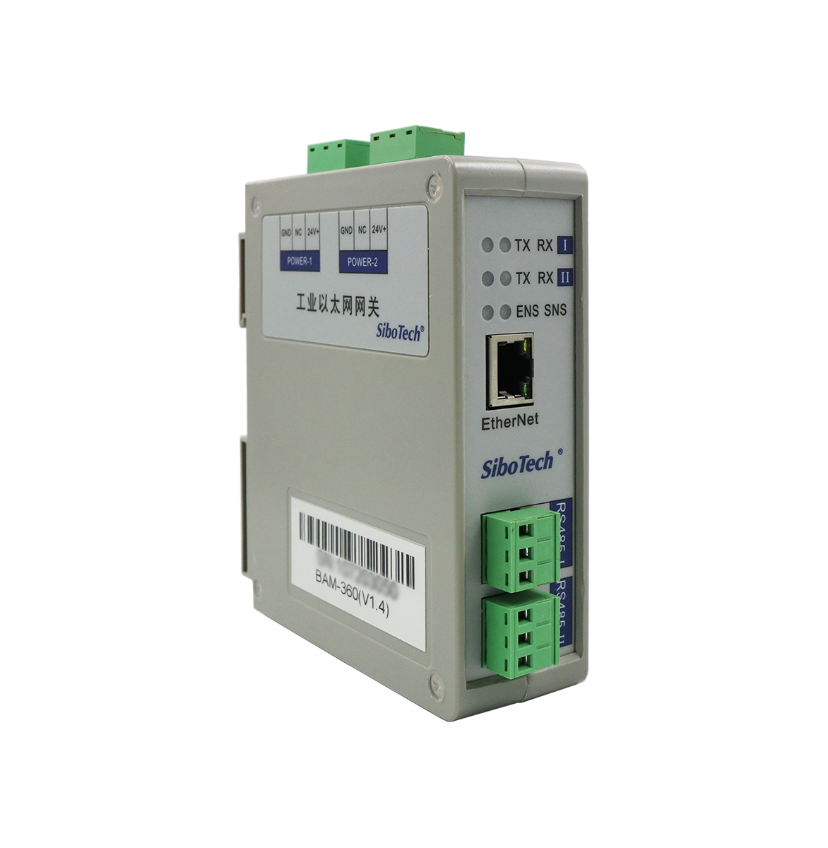 Modbus / BACnet IP 網(wǎng)關(guān) BAM-360（雙串口）