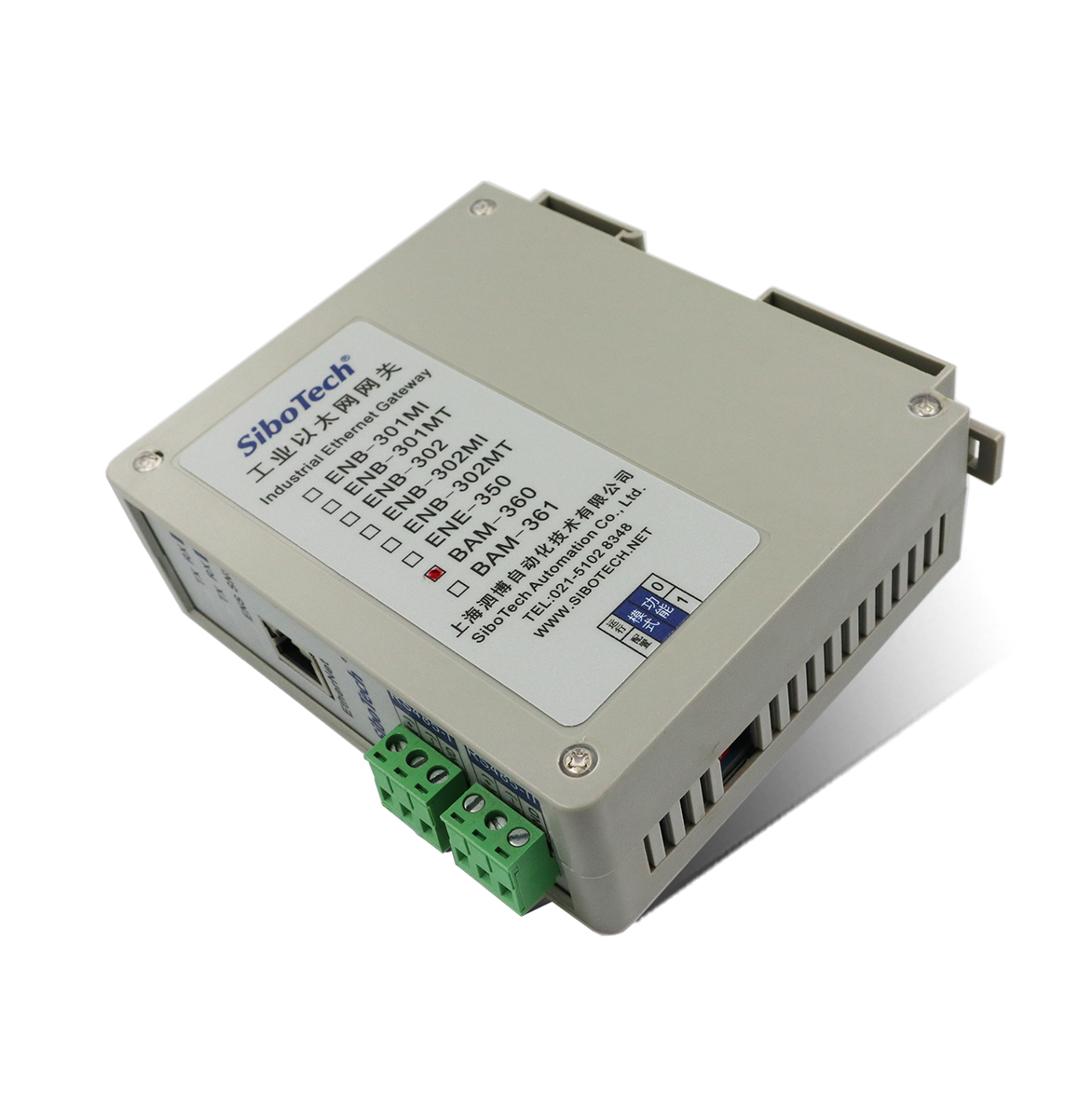 Modbus / BACnet IP 網(wǎng)關(guān) BAM-360（雙串口）