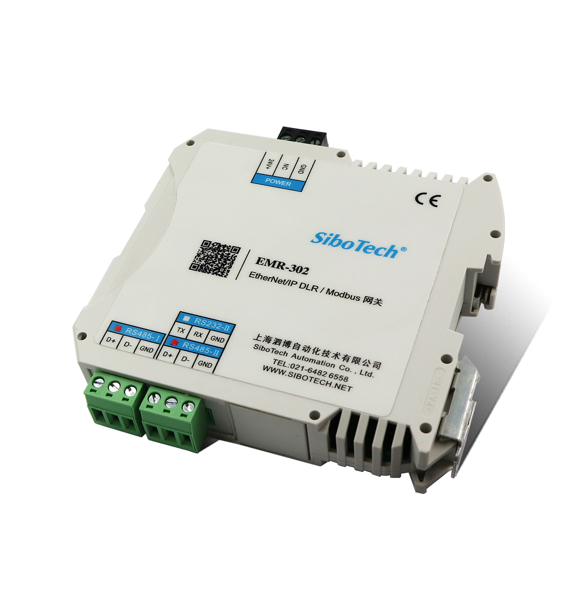 EtherNet/IP(DLR) /Modbus 網(wǎng)關(guān) EMR-302
