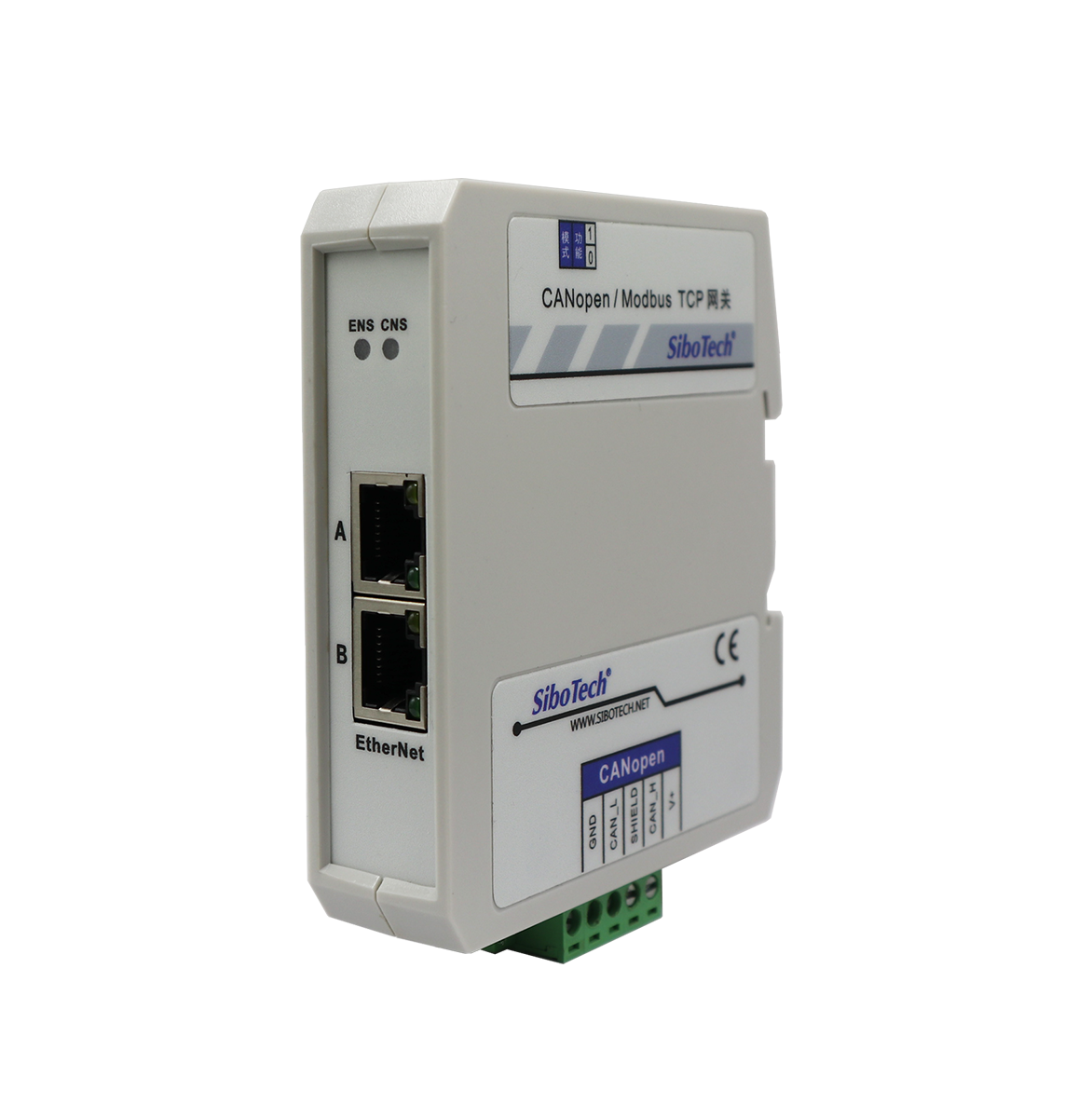 Modbus TCP /CANopen 網(wǎng)關(guān) ENC-316 V2.0