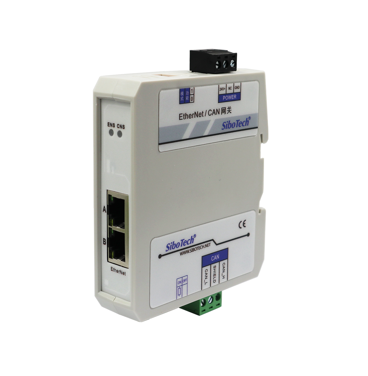 EtherNet/CAN網(wǎng)關(guān) ENC-318