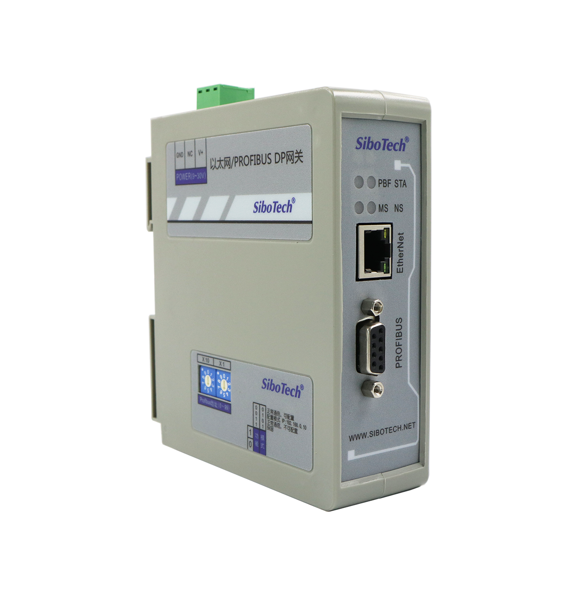 Modbus TCP / PROFIBUS DP網(wǎng)關(guān) EP-321MP V2.9