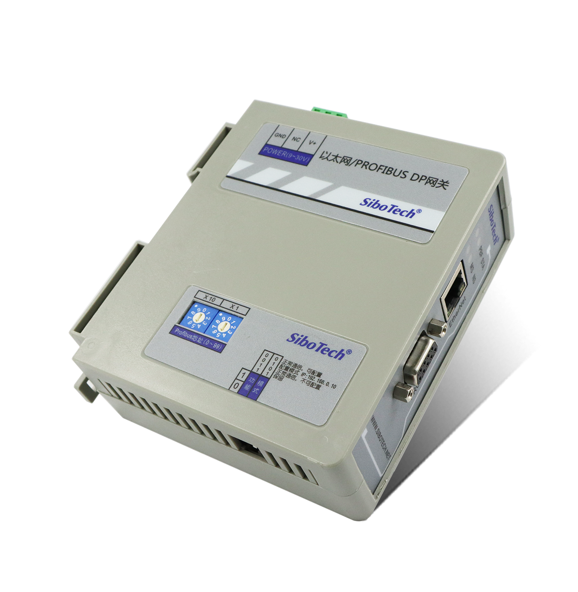 Modbus TCP / PROFIBUS DP網(wǎng)關(guān) EP-321MP V2.9