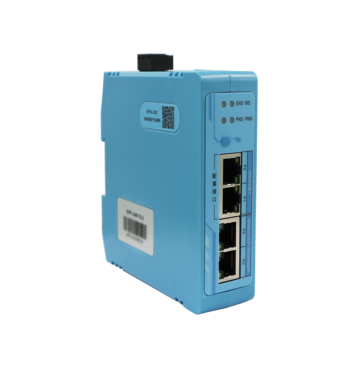 Modbus TCP或EtherNet/IP轉(zhuǎn)PROFINET網(wǎng)關(guān) EPN-330