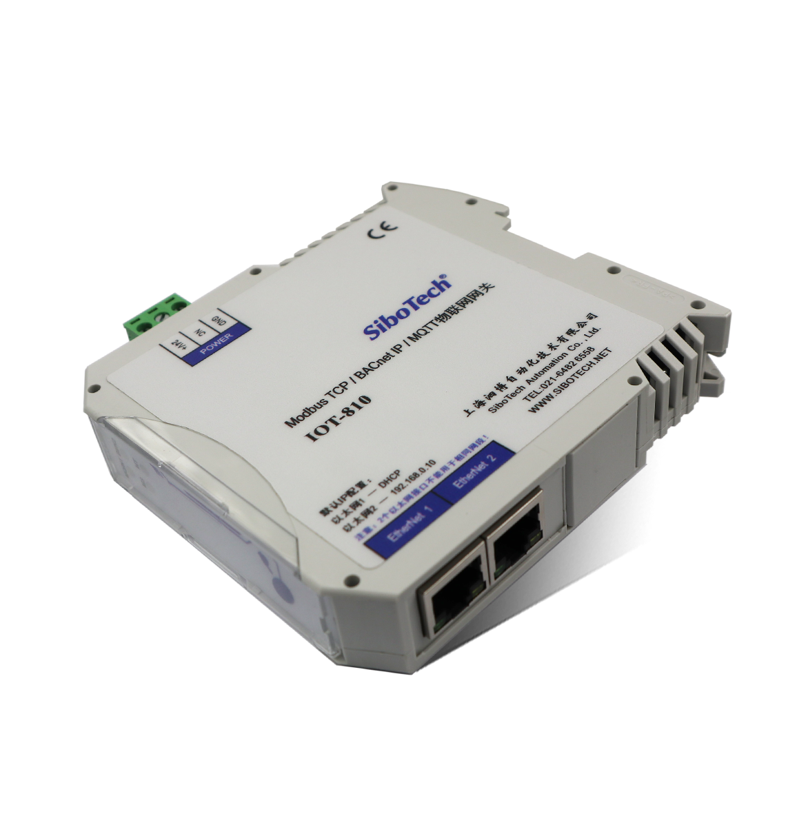 Modbus TCP / BACnet IP / MQTT物聯(lián)網(wǎng)網(wǎng)關(guān) IOT-810