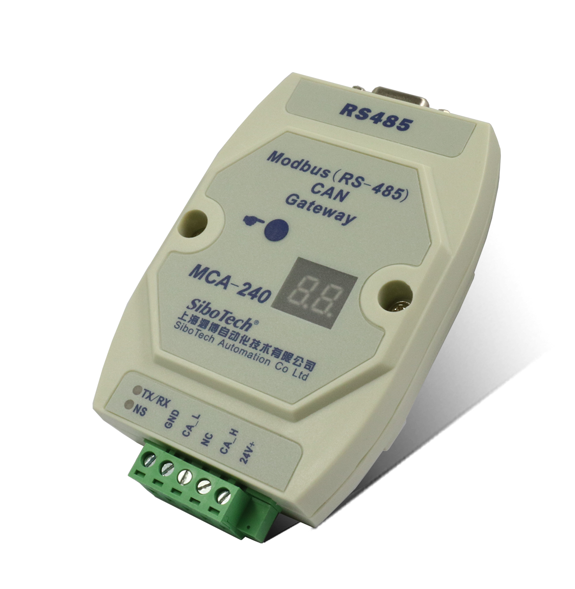 Modbus（RS485）/CAN網(wǎng)關(guān) MCA-240 V1.0