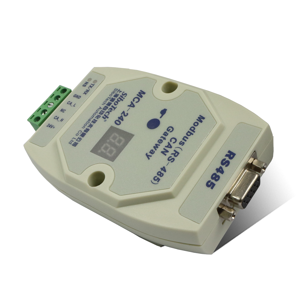 Modbus（RS485）/CAN網(wǎng)關(guān) MCA-240 V1.0