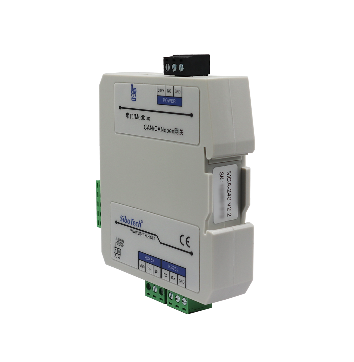 Modbus/CAN網(wǎng)關(guān) MCA-240 V2.2