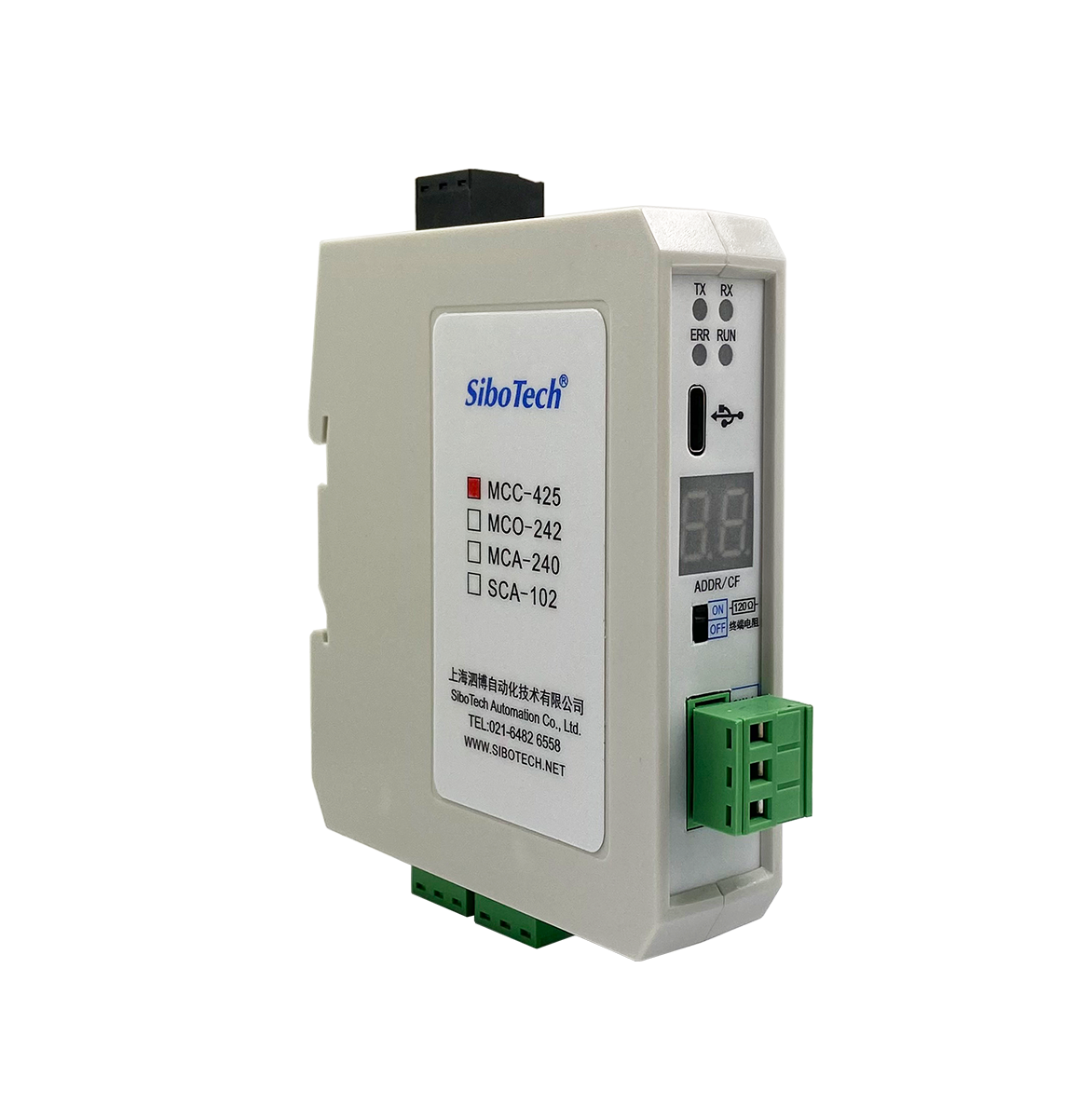 Modbus / CANopen適配器 MCC-425