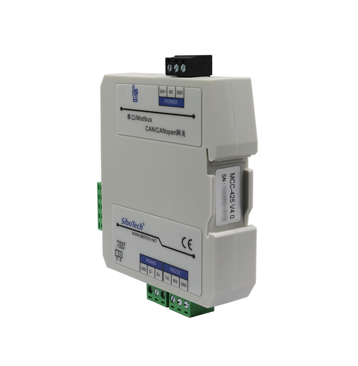Modbus / CANopen適配器 MCC-425 V4.1