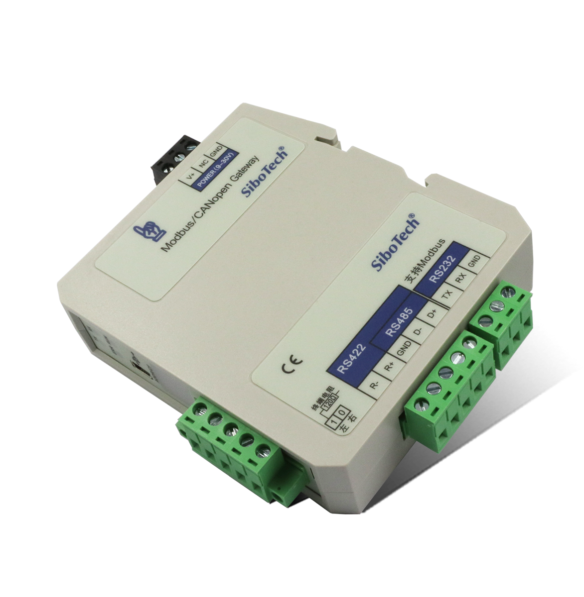 Modbus/CANopen網(wǎng)關(guān) MCO-241 ( 立式 )