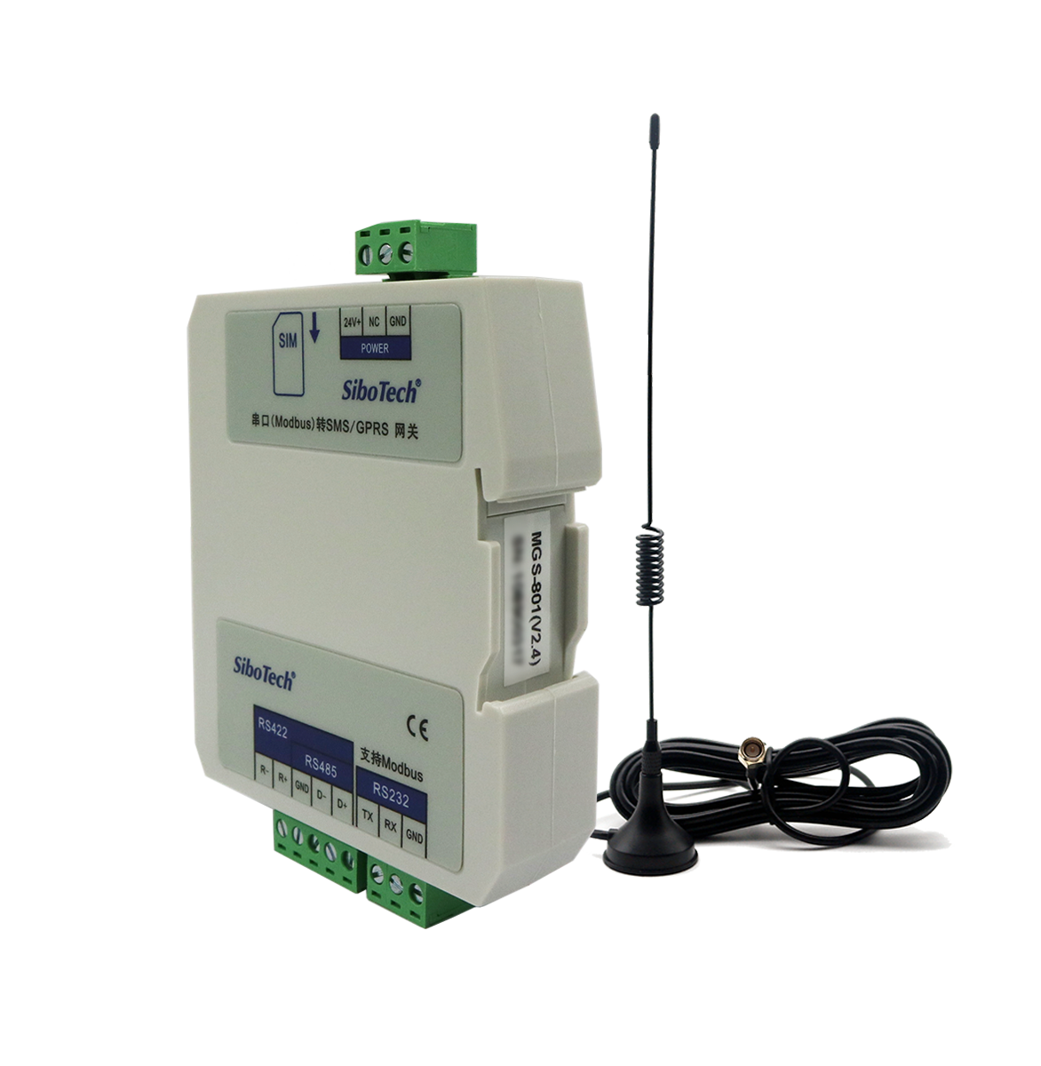 串口（Modbus）轉(zhuǎn)SMS/GPRS網(wǎng)關(guān) MGS-801