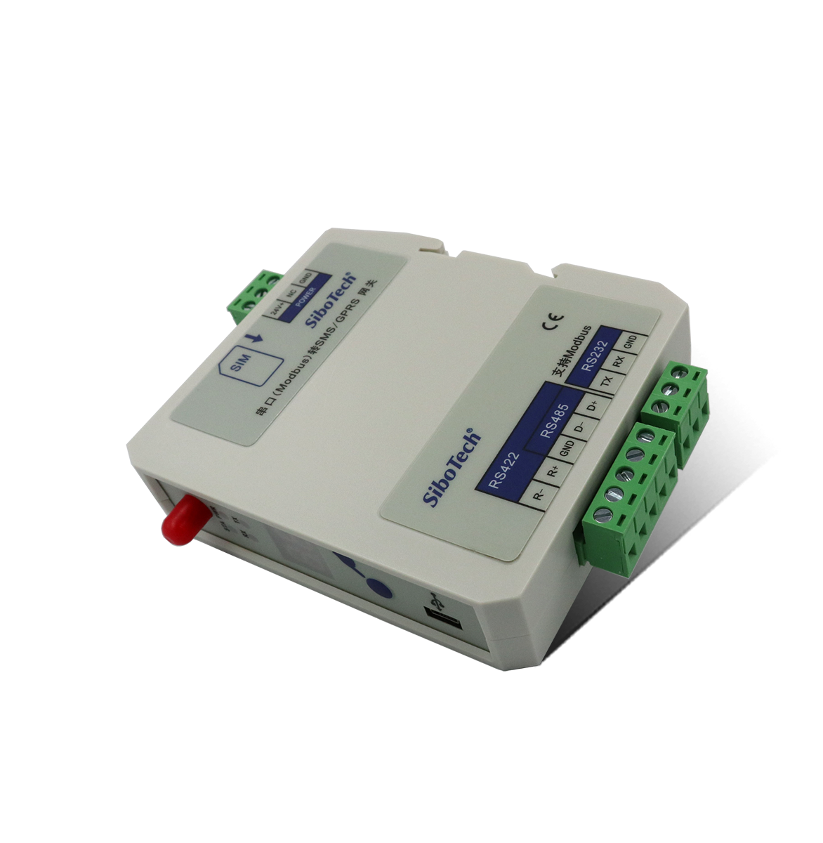 串口（Modbus）轉(zhuǎn)SMS/GPRS網(wǎng)關(guān) MGS-801