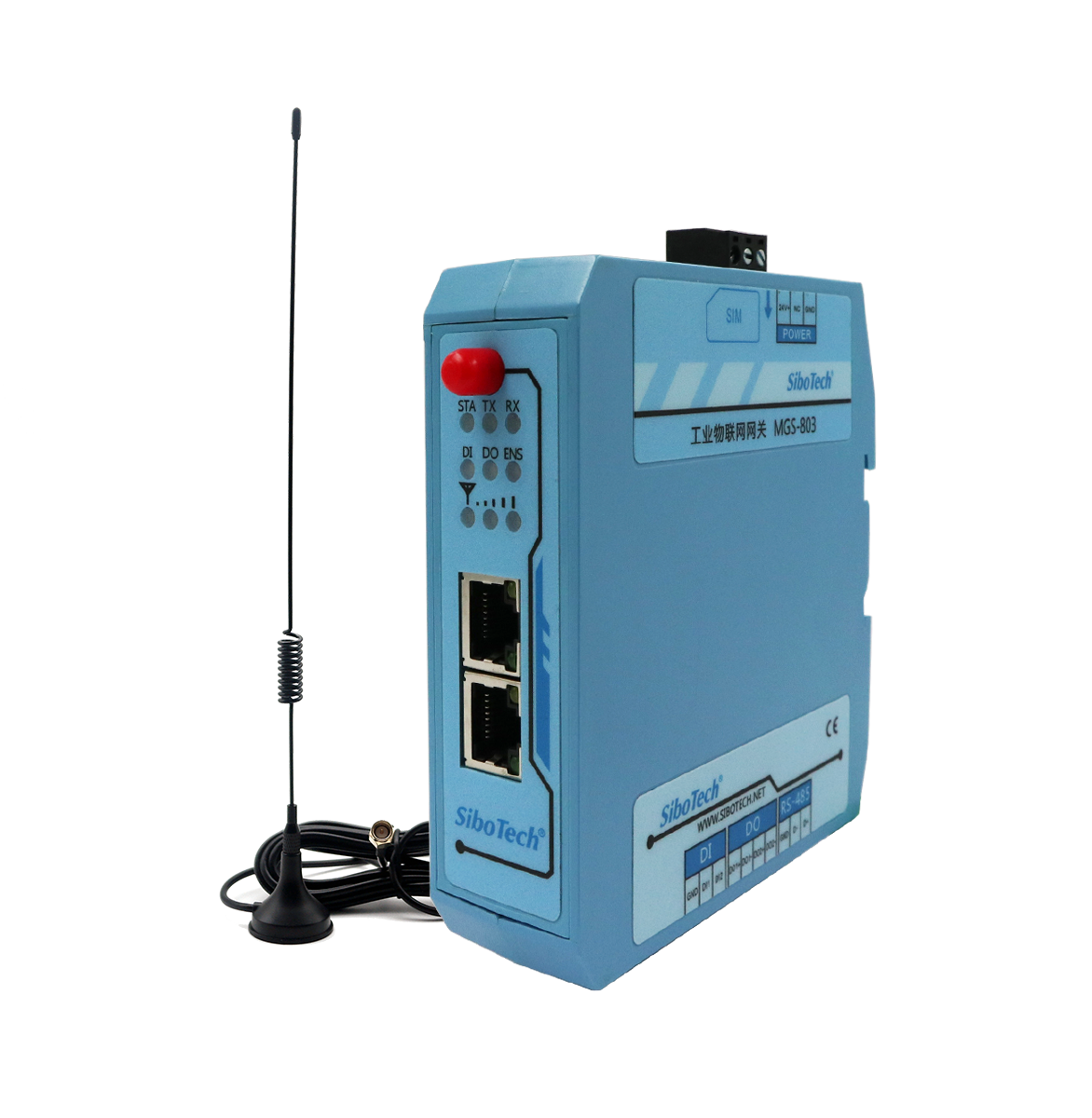 Modbus RTU/Modbus TCP轉(zhuǎn)4G網(wǎng)關(guān) MGS-803B V2.X