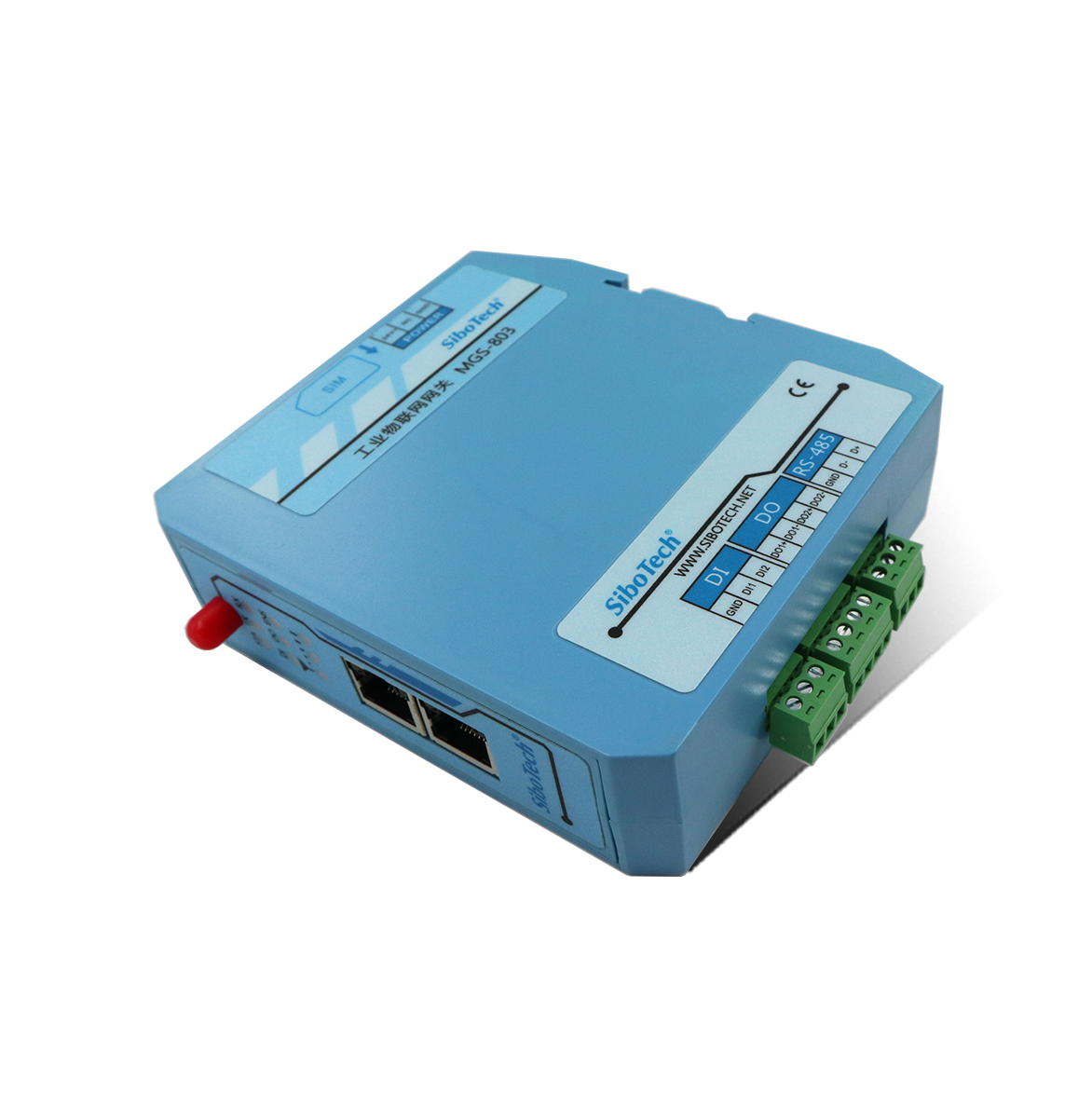 Modbus RTU/Modbus TCP轉(zhuǎn)4G網(wǎng)關(guān) MGS-803B V2.X