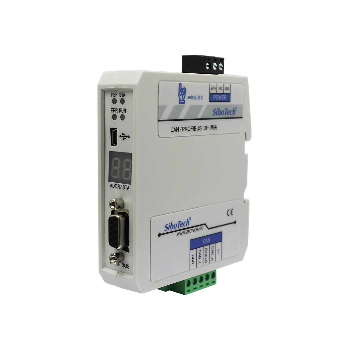 CAN/PROFIBUS DP網(wǎng)關(guān) PCA-100 V5.1