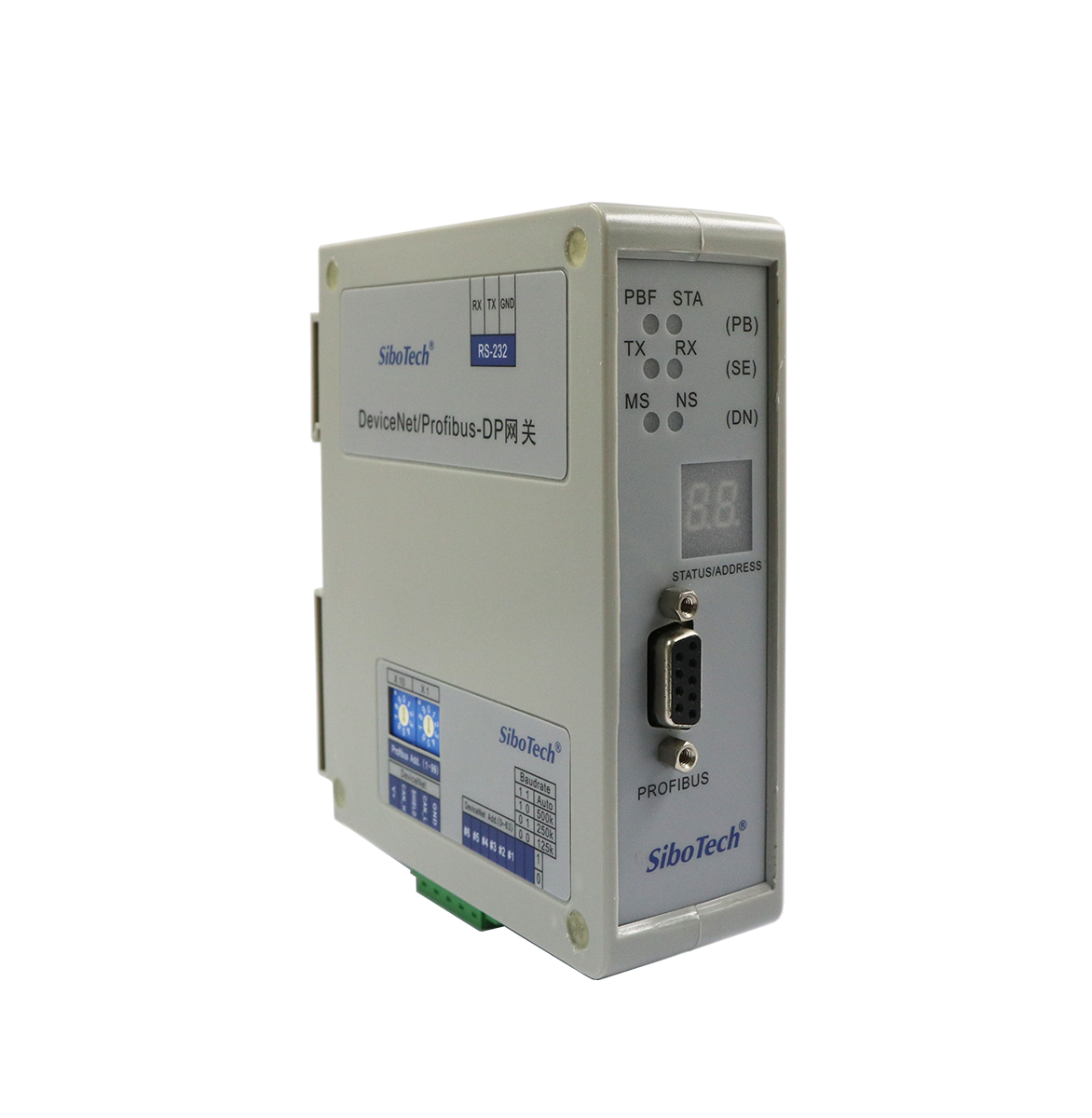 DeviceNet（從）/PROFIBUS DP（從）網(wǎng)關(guān) PD-100S