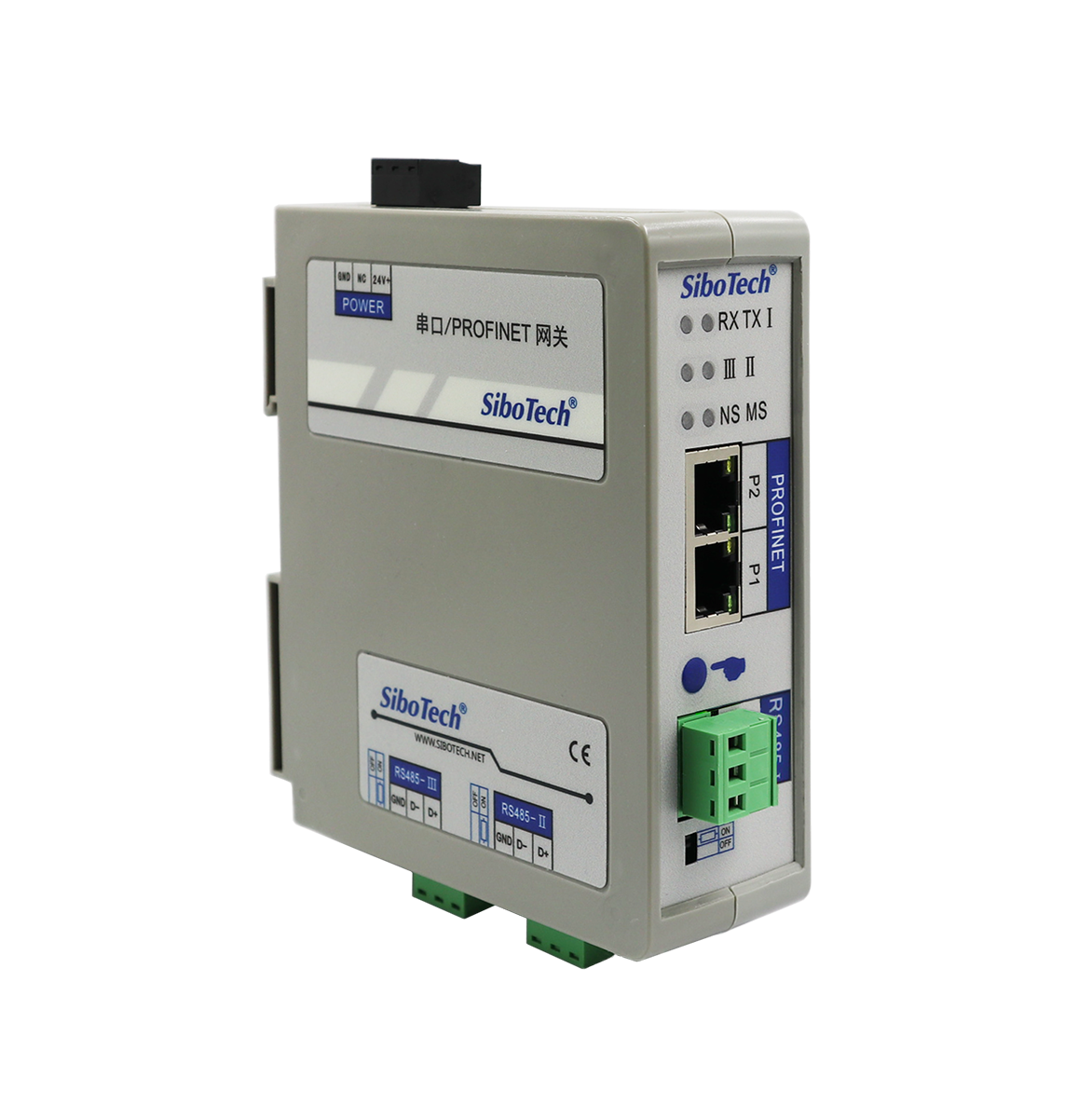 通用串口（三路隔離）/PROFINET網(wǎng)關(guān) TS-180 V2.0